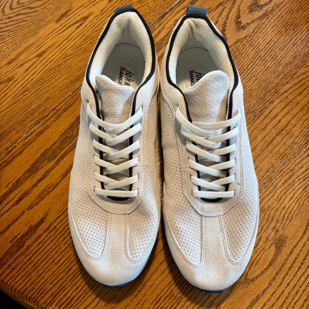 Johnnie-O Suede Range Runner Hybrid Slip On Golf Shoe Mens 13